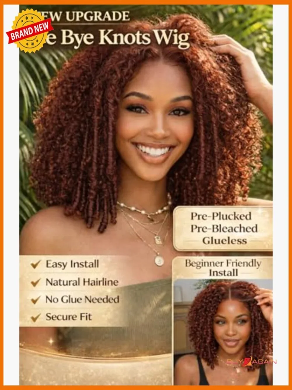 Kinky Curly Lace Front Wig Human Hair 200% Density 7x5 HD Pre Plucked Bleached